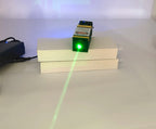 OXLasers 520nm 1W Green Laser Module 12V Focusable DIY Laser Head 1000mW Diode Laser for Stage Laser Bird Repellent
