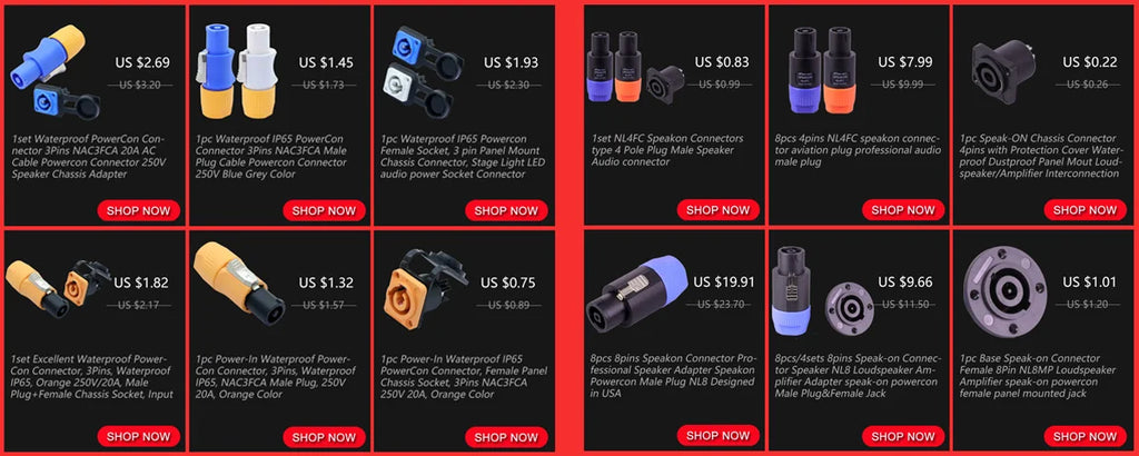 10pcs/5sets 8p8c RJ45 Waterproof Connector,Orange&Black, Panel Mount+Wire Connector, RJ45 Ethernet/Network Connector, IP65 Level