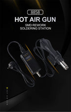JCD 750W Heat Gun Digital Display Micro Rework Soldering Station Hot Air Gun For Welding Repair Tool Hair dryer 8858