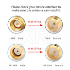 Factory Sales RF Coaxial Cable SMA to SMA Connector SMA Male to RP-SMA Male Jack RG316 Pigtail Cable 15cm