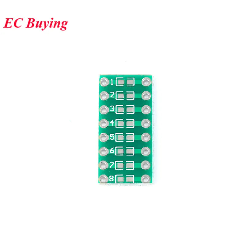 20Pcs/5pcs 0805 0603 0402 SMD SMT to Turn DIP Adapter Converter Capacitor Resistor LED Pinboard FR4 PCB Board 2.54mm Pitch