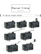 1PCS Micro Limit Switch CHZJTTDQ V-15.V-151.V-152.V-153.V-154.V-155.V-156.-1C 25 Travel Switch Limit Switch Silver Contact