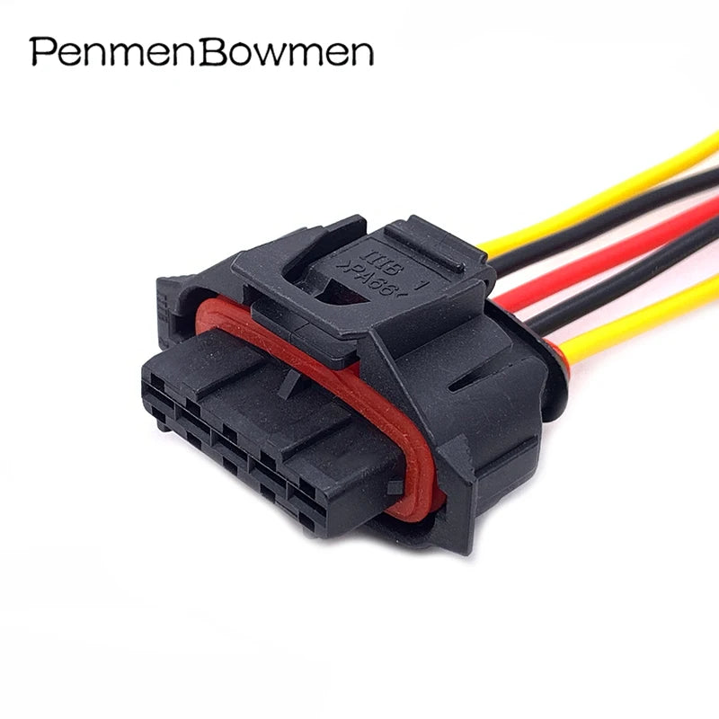 1 Set 2 3 4 5 6 Pin Auto Injector Waterproof Electronic Connector Wire Harness Oxygen Sensor Female Plug 1928404627 1928403698