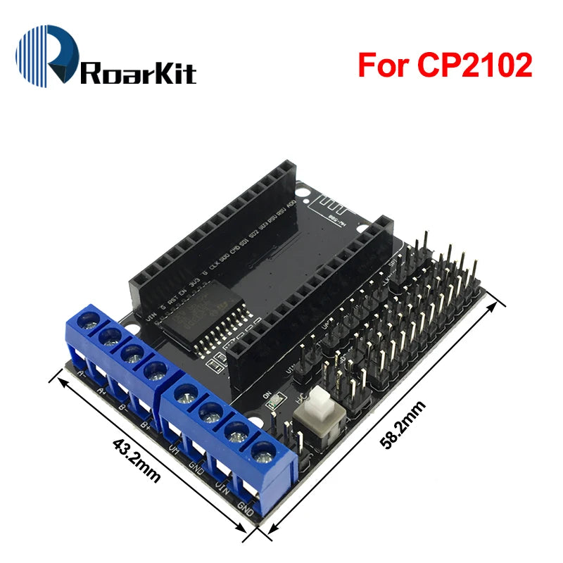 ESP8266 CH340G NodeMcu V3 Lua Wireless WIFI Module Connector Development Board ESP-12E Micro USB CH9102X CP2102 Based L293D