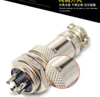 1Set GX16 2/3/4/5/6/7/8/9 Pin Male & Female 16mm L70-78 Circular Aviation Socket Plug Wire Panel Connector