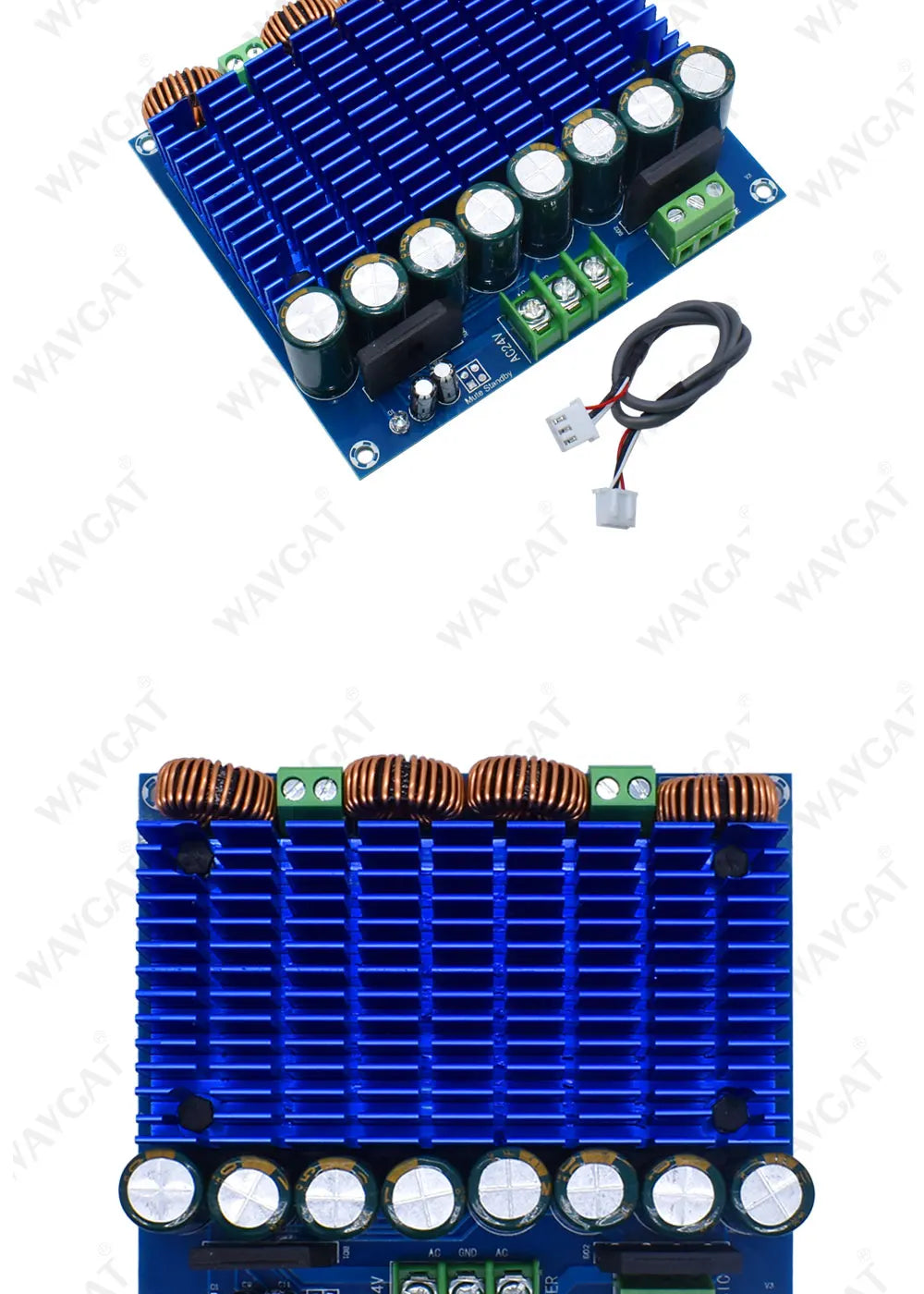 Ultra High Power Digital Amplifier Module AC 24V Stereo TDA8954TH Dual Chip 2x420W XH-M252 Digital Power Amplifier Board