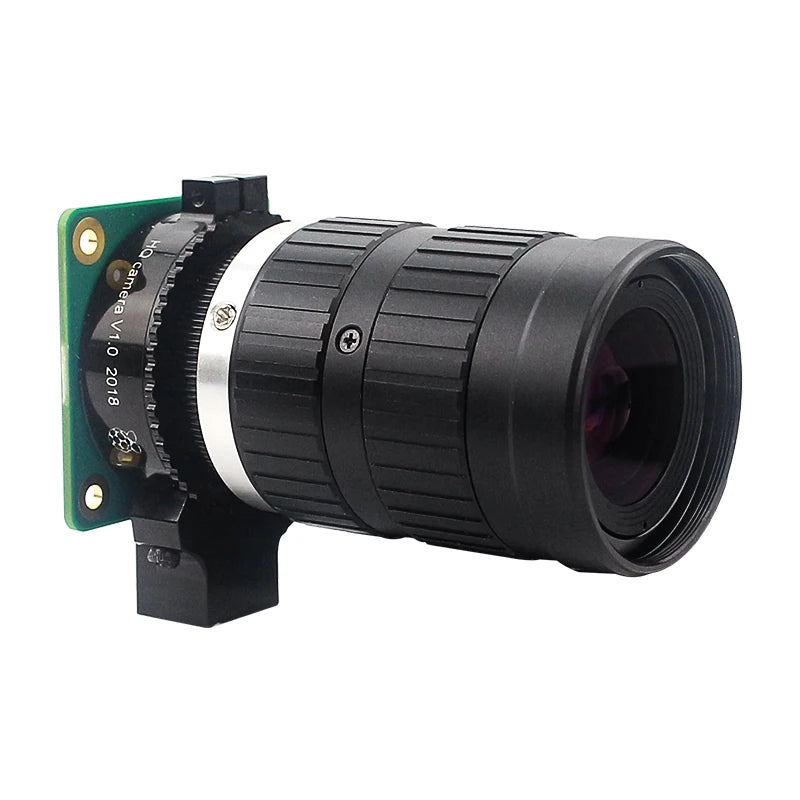Raspberry Pi High Quality Camera 12.3MP IMX477 Sensor Camera with Telephoto/Wide Angle/HD Zoom Telephoto Lens for Pi 4B/3B+/Zero