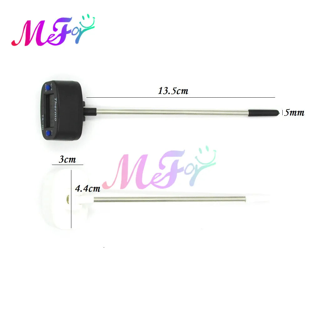 Digital Food Thermometer Electronic Probe with LCD Display for Kitchen Baking Cooking & Grill Liquid Temperature Meter Tool