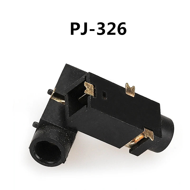 5PCS 3.5MM Headphone Jack Audio Video Female Dual Channel Stereo Jack Socket Stereo Solder Panel Mount PJ313 PJ320 PJ325 PJ326