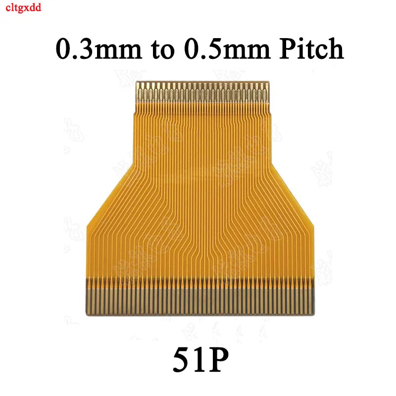 Cltgxdd 1PCS FPC Transfer Board 0.3mm to 0.5mm Pitch 25P 27P 31P 39P 40P 45P 51P FFC Flexible Flat Cable