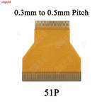 Cltgxdd 1PCS FPC Transfer Board 0.3mm to 0.5mm Pitch 25P 27P 31P 39P 40P 45P 51P FFC Flexible Flat Cable