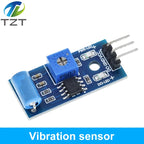 TZT Raspberry pi 2 3 the sensors module package HC-SR04 HC-SR501 DHT11 DS3231 KY-008 Sound Rain Soil sensors for arduino kit