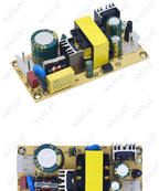 WAVGAT AC-DC 12V3A 24V1.5A 36W Switching Power Supply Module Bare Circuit 220V to 12V 24V Board for Replace/Repair