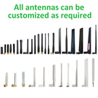 Eoth Wholesale 433MHz Antenna LORA 5dBi GSM 433 MHz Connector Rubber 433m LoRaWAN IOT SMA Male Female Extension Cord Pigtail
