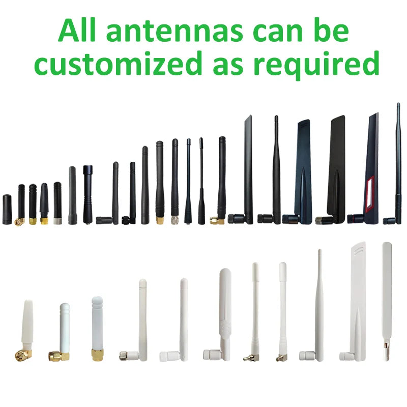Eoth Wholesale 433MHz Antenna LORA 5dBi GSM 433 MHz Connector Rubber 433m LoRaWAN IOT SMA Male Female Extension Cord Pigtail