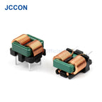 2Pcs Common Mode Inductance Millihenry High Current Flat Copper Wire Filter EMI Straight Pin Magnetic Toroidal Coil 2MH 5MH 8MH