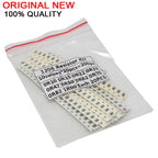 200PCS 660PCS 720PCS 4000PCS 0402 0603 0805 1206 1210 2512 SMD Resistor Kit PUMUDDSY Assorted Kit 10K 100K 1K 1R 100R 220R 1% 5%
