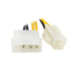 CPU 4 pin Molex 4pin to EPS 8pin Power Adapter,ATX P4 Molex 4 pin to 8 pin Power Extension Cable,ATX 12V 4-pin PSU Motherboard