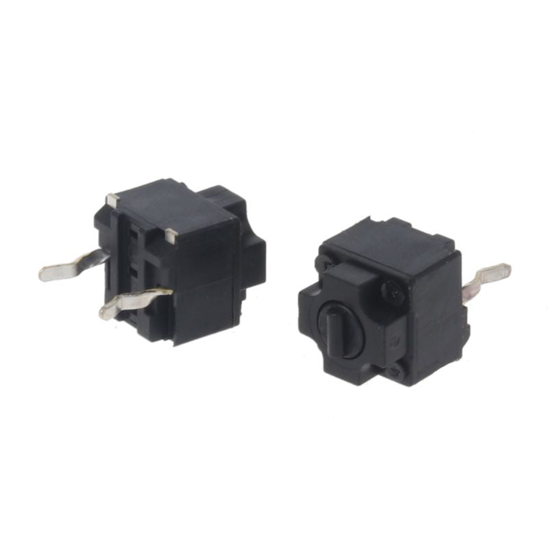 5Pcs Original Mouse Square Micro Switch Button EVQP0E07K Baolei Shark IE4.0 Black Spots 6x6x7.45