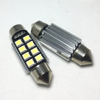 4pcs car Festoon 31mm 36mm 39mm 41mm  8 smd LED ERROR FREE 5630 5730 CANbus C5W led interior reading white ice blue  dome lamps