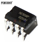 20PCS , (10 Each) NE555 NE555P IC 555 Timer Programming Oscillator Chip & 8 Pin DIP Sockets