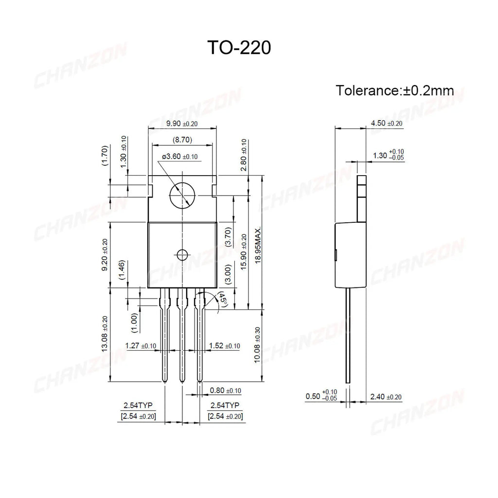 PNP NPN TO220 Tip120 Tip122 Tip41C Tip41 Tip42C Tip31C Tip42 Tip32C Tip31 Tip142 Tip127 Tip147 Tip32 Darlington Power Transistor
