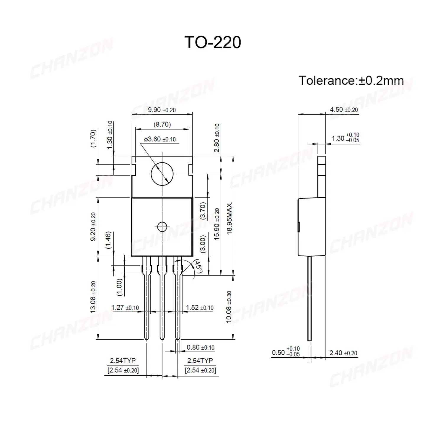 10Pcs Original 2N60 5N60 50N06 Hy1906P Irf630 Irf640 N-Channel Mosfet Transistor to-220 Triode Tube Assorted Integrated Circuit