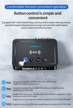Bluetooth 5.0 Receiver Transmitter FM Stereo AUX 3.5mm Jack RCA Optical Wireless Audio Adapter Remote Control For TV  Car Kit