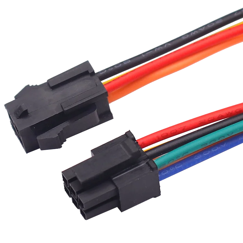 5PCS Molex 3.0MM Cables 20cm 20AWG Small 5557 5559 Male Female Air Docking Electronic Cable, MX3.0 43025 Terminal Line