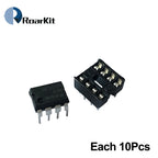 10/20/30PCS New NE555 NE555P NE555N 555 Timers DIP-8 8 Pin DIP Sockets /SOP-8 SMD NE555DR IC