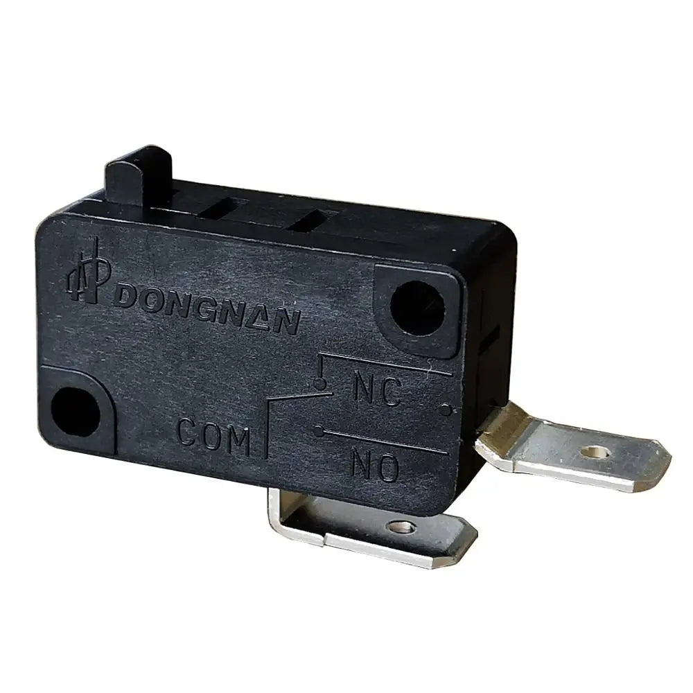 KW3A-25 Microswitches SPDT No Lever 2 Pin Standard Plunger Micro Switch for Oven Microwave,2-Pack