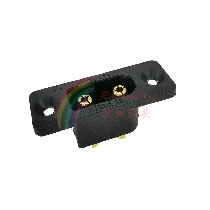 Amass XT90E-M Battery Connector XT90E Male Plug Gold-plated XT90 Mountable Connector Black Socket Or XT90H-M Quickly Charge