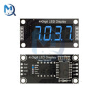 0.36 Inch TM1637 4/6-Digit LED Digital Display Tube Module Red/Green/Yellow/Blue/White 0.36" Decimal 7 Segments For Arduino