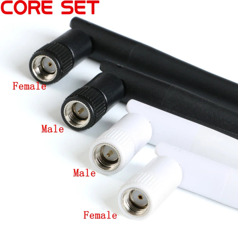 2.4GHz 6dBi Omni WIFI Antenna 2.4G Antenna Aerial RP-SMA Bluetooty Male Female Wireless Router Connector IEEE WLAN/WiMAX/MIMO