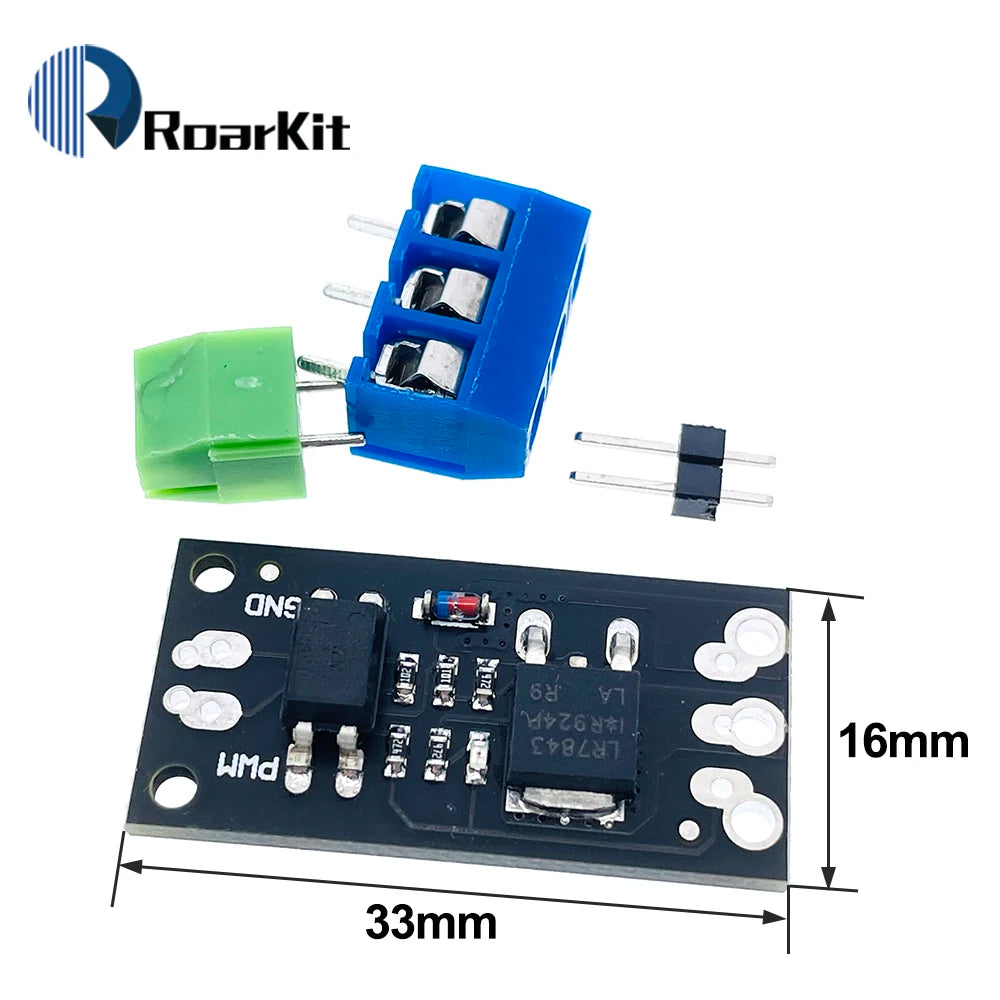 1/5/10PCS Isolated MOSFET MOS Field Effect Tube Module FR120N LR7843 D4184 AOD4184 Board Replacement Relay For Arduino and MCU