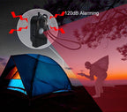 1/3pcs Camping Travel Portable Mini PIR Infrared Motion Sensor Detector Alarm 120dB Wireless Security Self Defense Dropshipping