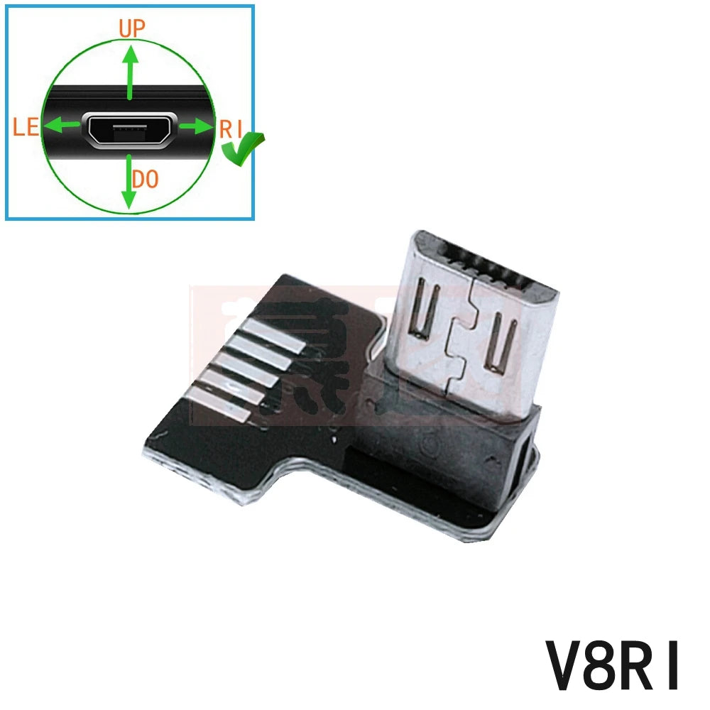 FPV Monitor Standard Mini USB Super Flache flexible FPC Lade Kabel 90 Grad Micro USB Band Kabel 10CM-50CM