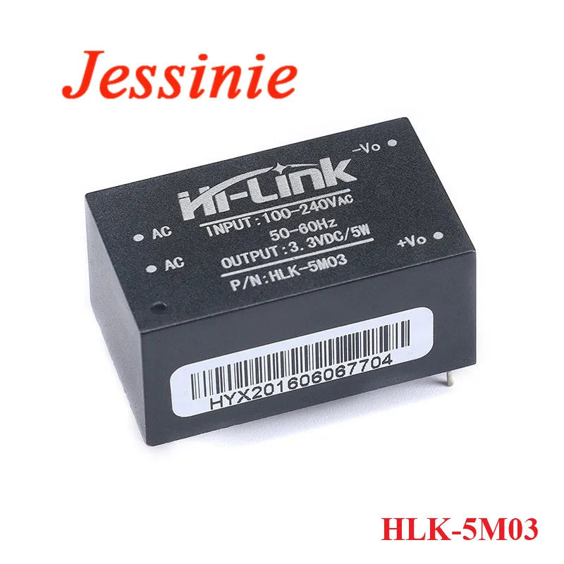 220V To 5V/3.3V/9/12V/24V AC DC Mini Power Supply Module Step Down Buck Module AC To DC HLK-5M03 HLK-5M05 HLK-5M09 HLK-5M12