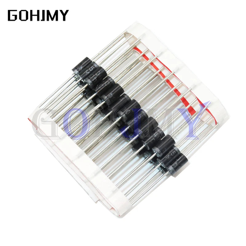 20PCS Rectifier Diode 1N5359B 1N5408 1N5404 1N5401 1N5822 1N5818 UF5408 UF5402 6A10 10A10 10SQ45 DO-27 NEW