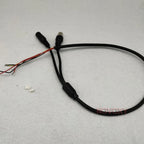 Power Video Cable  for Analog CCTV Camera | BNC Female 12V DC Connector Stripped Wire for PCB Board