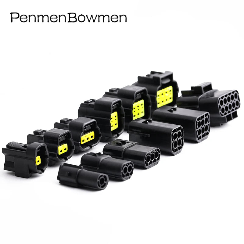 1 Set 1 2 3 4 6 8 10 12 16 Pin Car Truck Socket Oxygen Electrical Cable Connectors Waterproof Female Male Wire Harness Plug