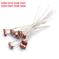50PCS/LOT LDR Photo Light  Sensitive Resistor Photoresistor  Photoelectric Photosensitive Resistance GL5528  5537 5506 5516 5539