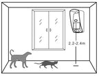 Outdoor Waterproof Wireless Animal Immune Infrared Detector 433MHz Long Working Distance For Home Burglar Wifi /GSM alarm system