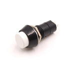 Round Push Button Switch, Self-Locking, Self-Recovery, 12mm, 3A 250V, AC, 2 Pin, PBS-11A, PBS-11B, 6Pcs