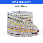 DC12V LED Strip 5050 5054 2835 240LEDs/m High Bright Flexible LED Rope Ribbon Tape Light Lamp Warm White / Cold White 5m