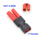 Amass Adapter XT60 to XT90 EC5 EC3 TRX T Deans XT30U Female Male Connectors 4.0mm Banana Plug RC Lipo Battery Control Parts DIY