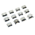 10/50PCS Micro USB 5 Pin Jack Charging Port Plug Dock Charger DIP SMD For Phone Mp3 Mp4 Port Socket Power Connector