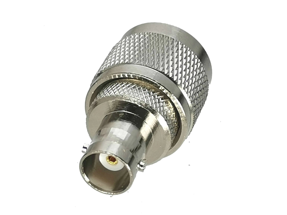 1pcs Connector Adapter BNC Female Jack to UHF PL259 Male Plug RF Coaxial Converter Straight New