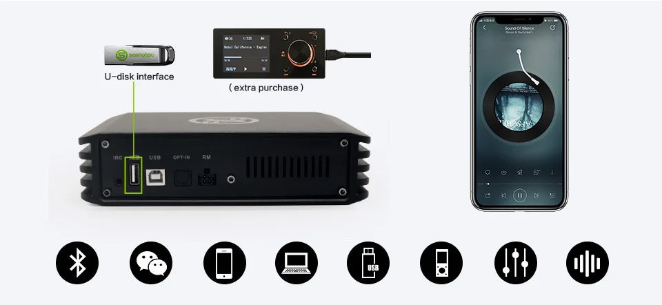Sennuopu DP X10 Car Audio 4 Ch Power Amplifier 8 Channel Dsp Processor Bluetooth Amp Equalizer Amplificador Automotivio Sound