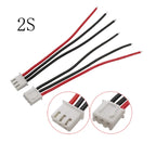 5Pcs JST XH 2.54mm Pitch 22AWG XH 1S/2S/3S/4S/5S/6S/7S LiPo Female Connector Battery Balance Charger Plug Wire Cable Connectors
